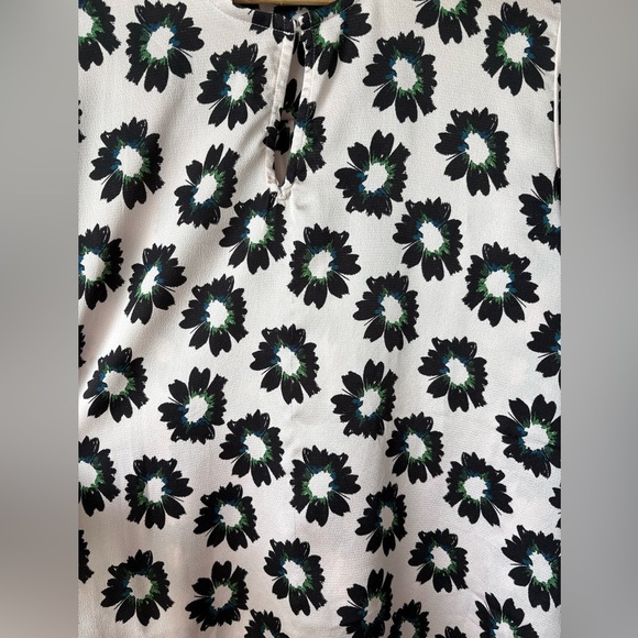 Ted Baker Floral Print Blouse Light Pink | Size Large - Picture 6 of 9